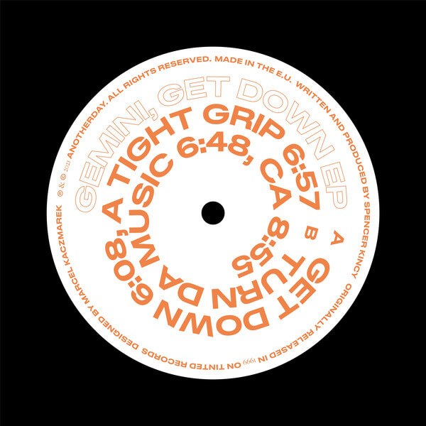 Gemini - Get Down EP - 12"