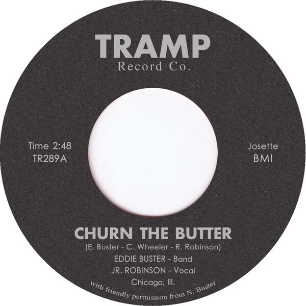 Eddie Buster Band - Churn the Butter - 7"