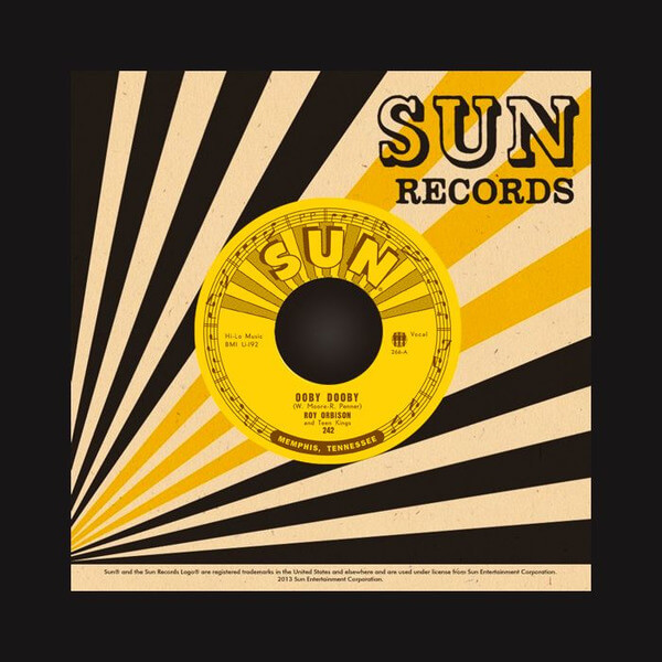 Roy Orbison - Ooby Dooby B/W Go! Go! Go! - 7"