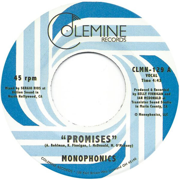 Monophonics - Promises / Strange Love - 7"