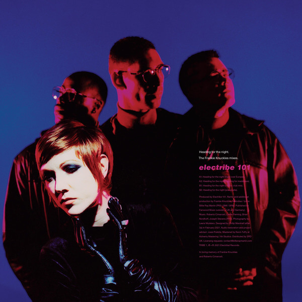 Electribe 101 - Heading For The Night - The Frankie Knuckles Mixes - 12"