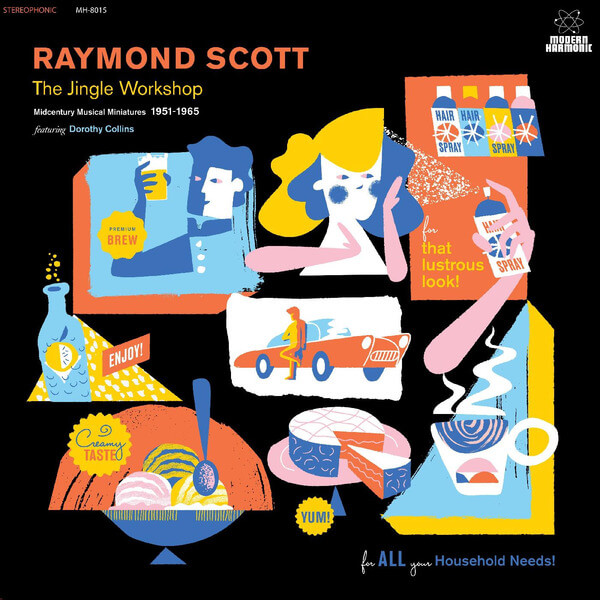 Raymond Scott - The Jingle Workshop: Midcentury Musical Miniatures 1951-1965 - LP