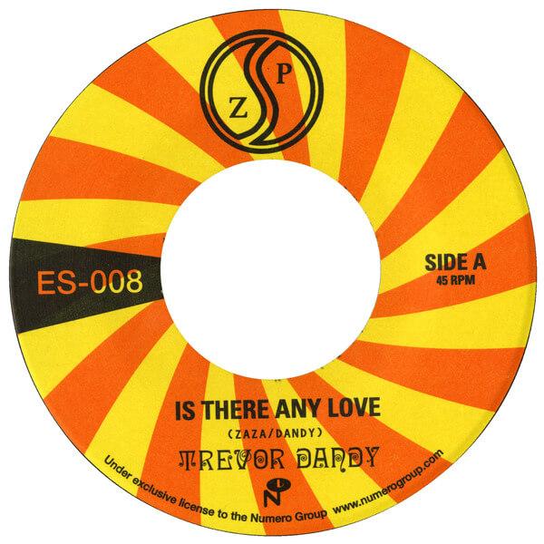 Trevor Dandy - Is There Any Love - 7"