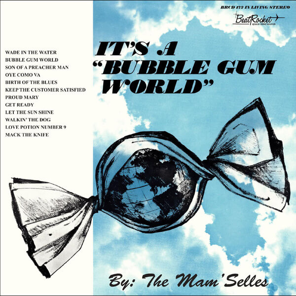 The Mam'selles - It's a Bubble Gum World - LP