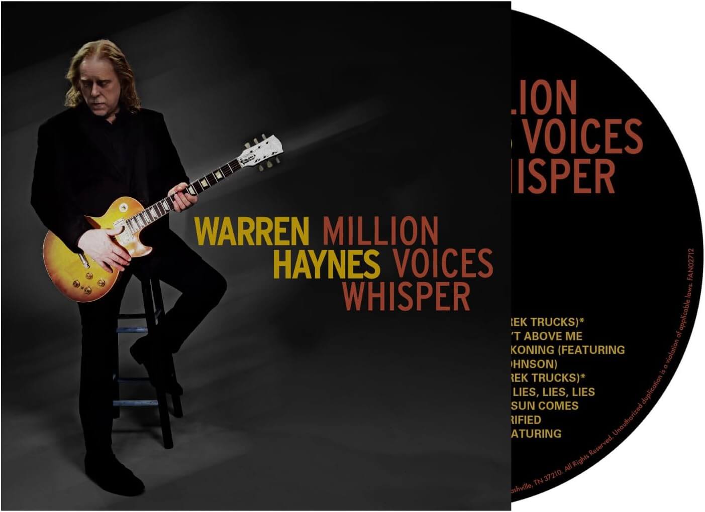 Warren Haynes - Million Voices Whisper - CD