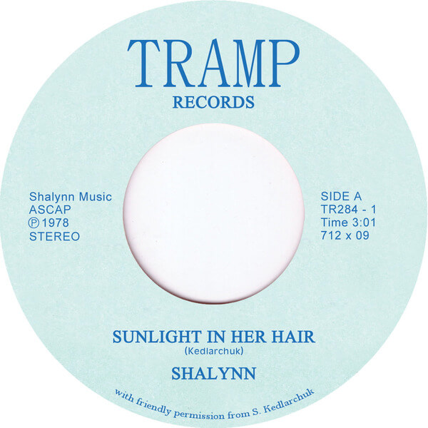 Shalynn - Sunlight In Her Hair - 7"