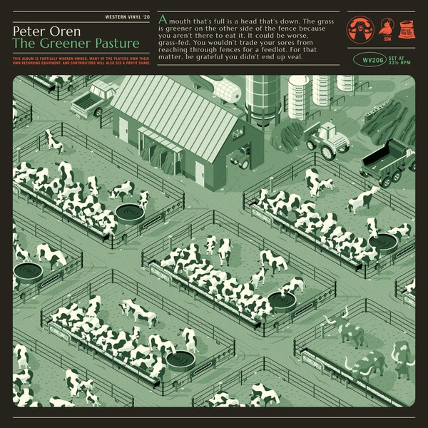 Peter Oren - The Greener Pasture - LP