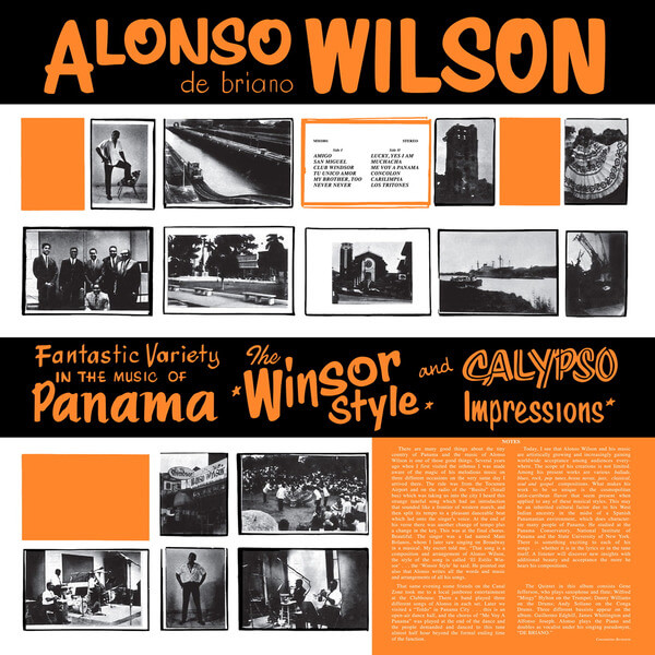 Alonso Wilson De Briano - Fantastic Variety In The Music Of Panama - The Winsor Style And Calypso Impressions - LP