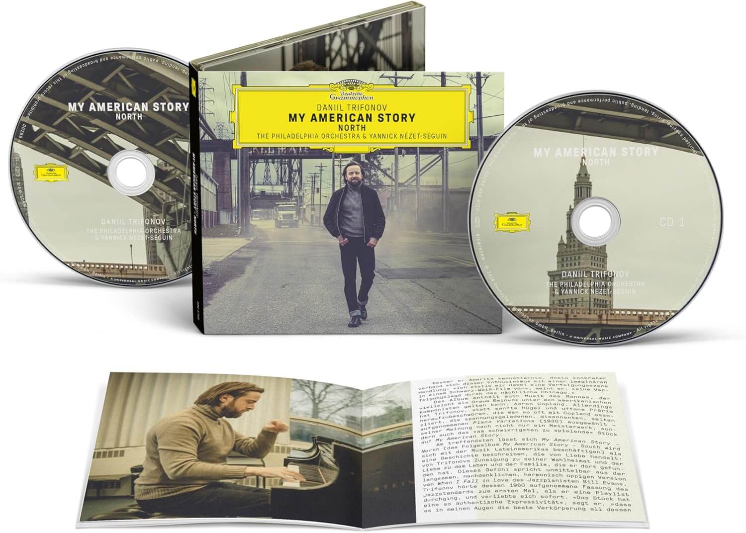 Daniil Trifonov & Philadelphia Orchestra & Yannick Nezet-Seguin - My American Story: North - CD - Image 2