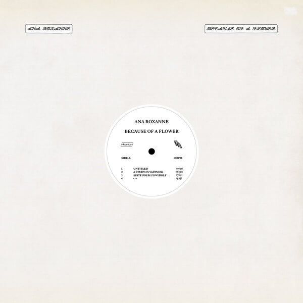 Ana Roxanne - Because Of A Flower - CD