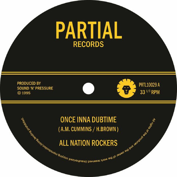 All Nation Rockers - Once Inna Dubtime - 10"