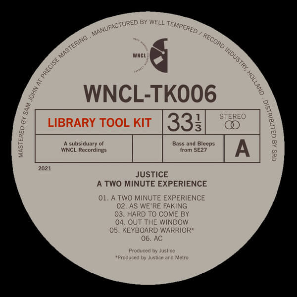 Justice - A Two Minute Experience - 10"