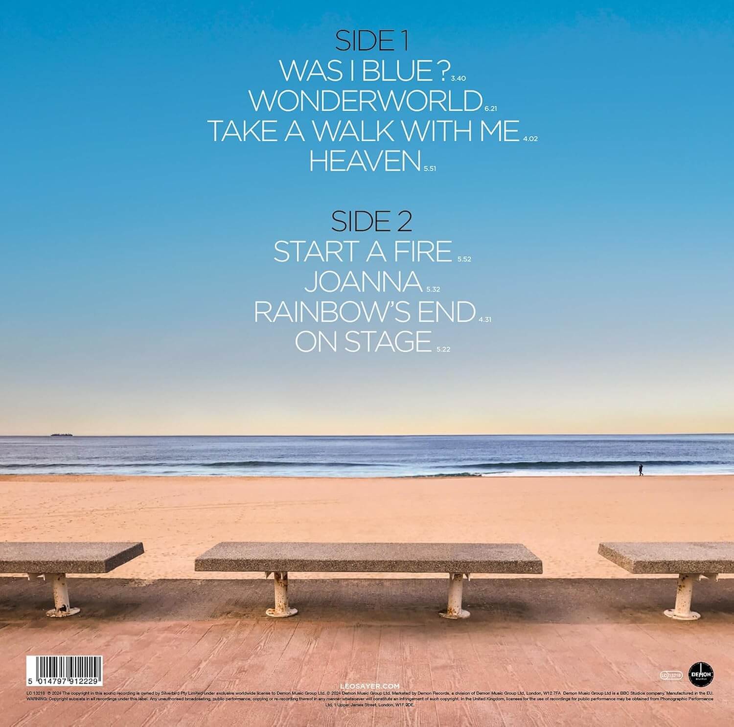 Leo Sayer - 1992 - Vinyl LP - Image 2