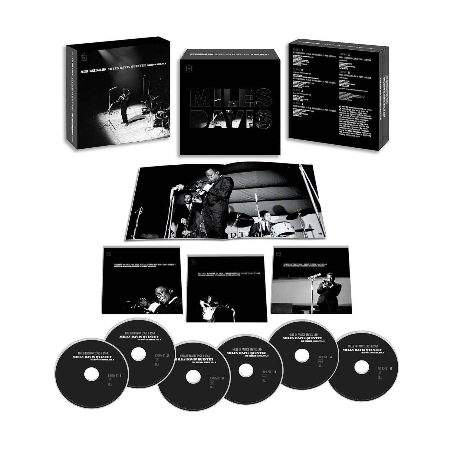 Miles Davis - Miles In France 1963 & 1964 - Miles Davis Quintet: the Bootleg Series, Vol. 8 - CD