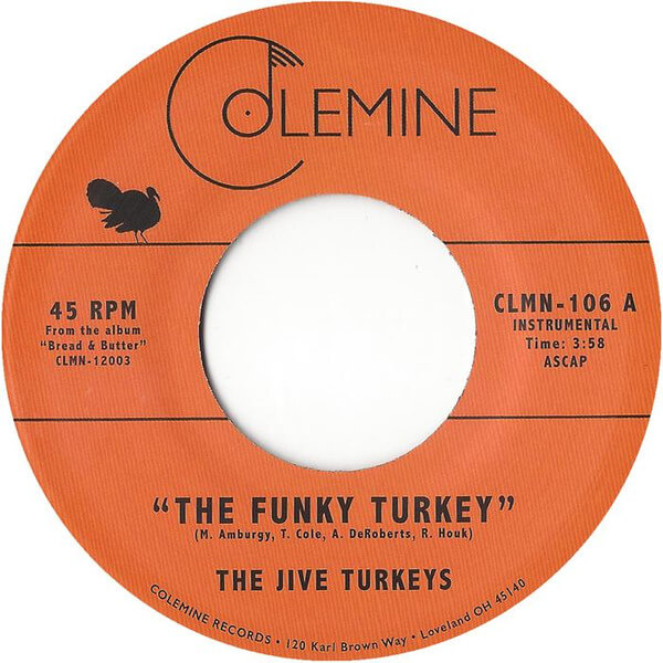 The Jive Turkeys - Funky Turkey / Funky Brewster - 7"