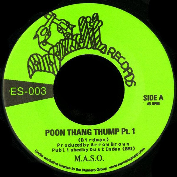 M.A.S.O. - Poon Tang Thump Pt 1/Pt 2 - 7"