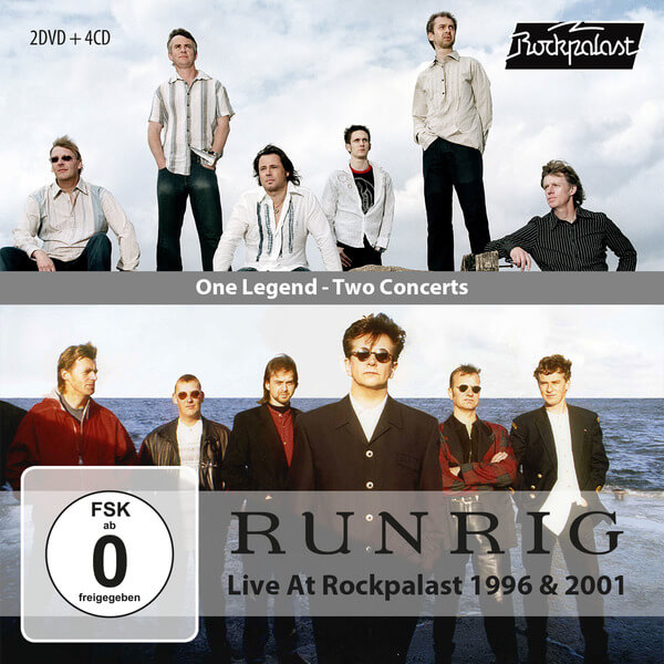 Runrig - One Legend – Two Concerts (Live At Rockpalast 1996 & 2001) - 2DVD+4CD