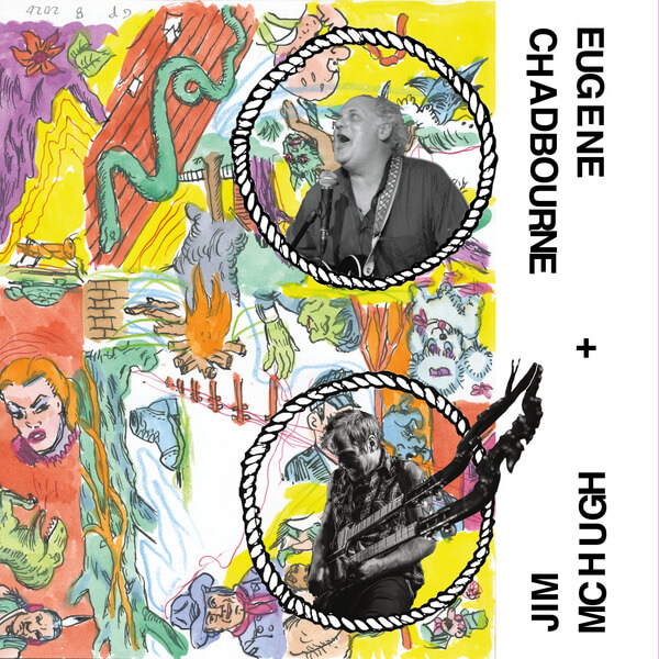Eugene Chadbourne & Jim McHugh - Bad Scene - LP