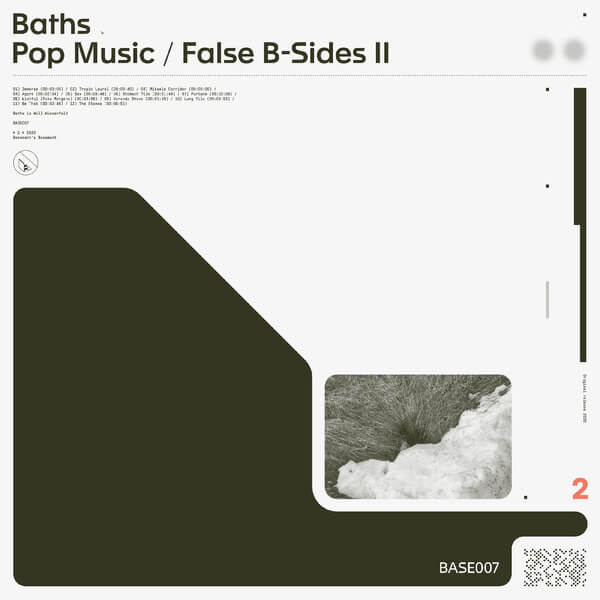 Baths - Pop Music / False B-Sides II - LP