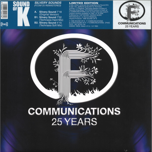 Sound Of K - Silvery Sounds - 12"