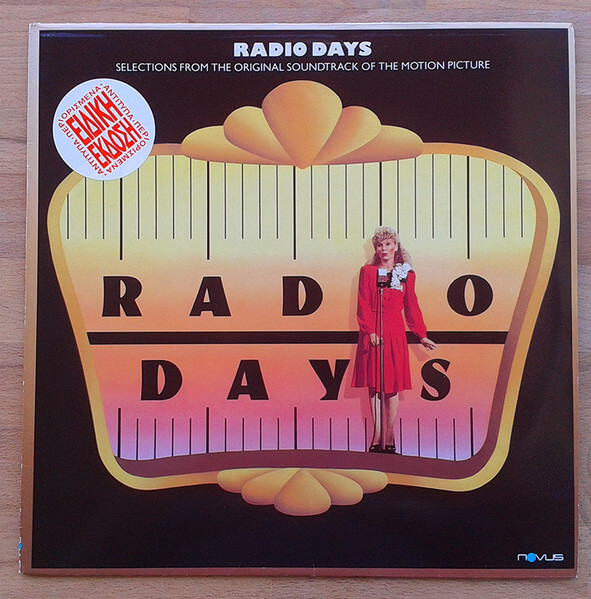 Various Artists - Radio Days - Selections From The Original Soundtrack Of The Motion Picture - Vinyl LP