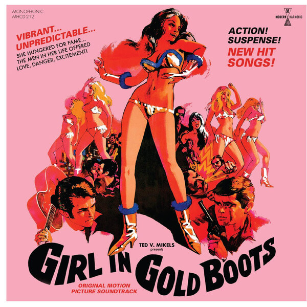 VA - Girl In Gold Boots Original Motion Picture Soundtrack - LP+DVD