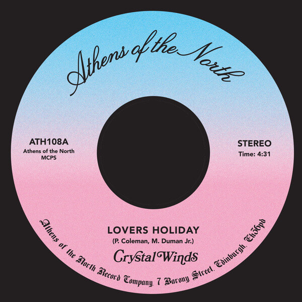 Crystal Winds - Lovers Holiday - 7"