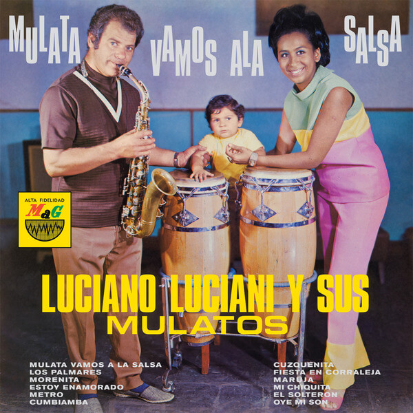 Luciano Luciani y sus Mulatos - Mulata, Vamos a la Salsa (RSD) - LP