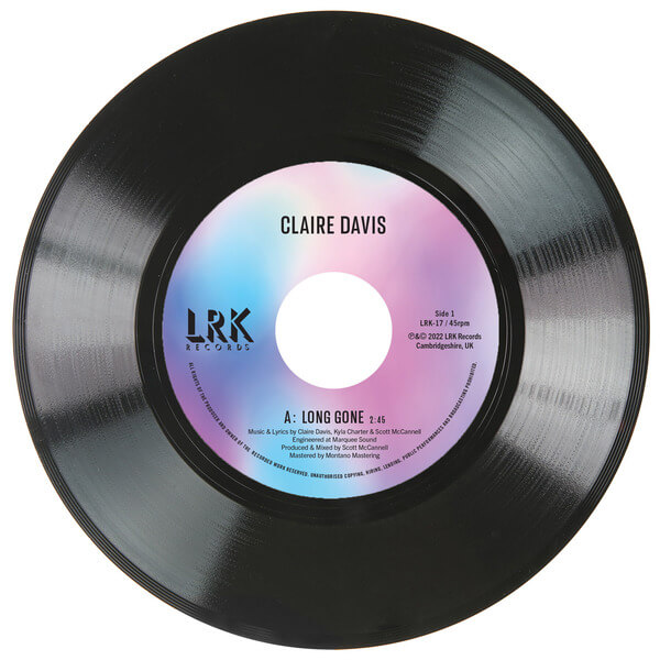 Claire Davis - Long Gone - 7"