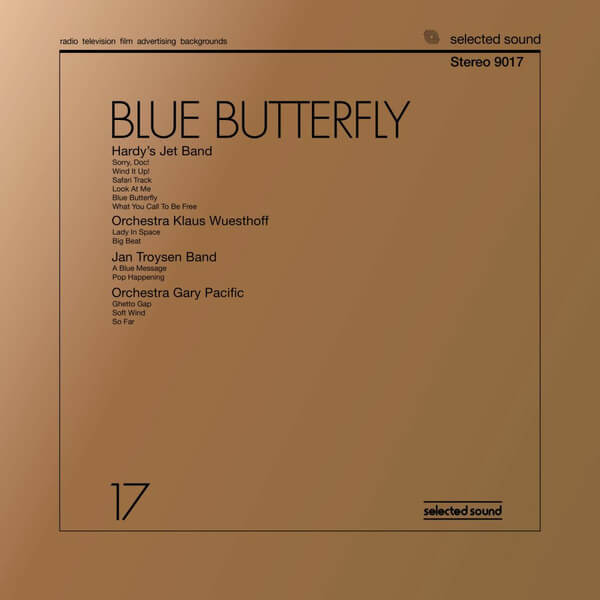 Jet Band/Orchestra Klaus Wuesthoff/Jan Troysen Band/Orchestra Gary Pacific - Blue Butterfly - LP