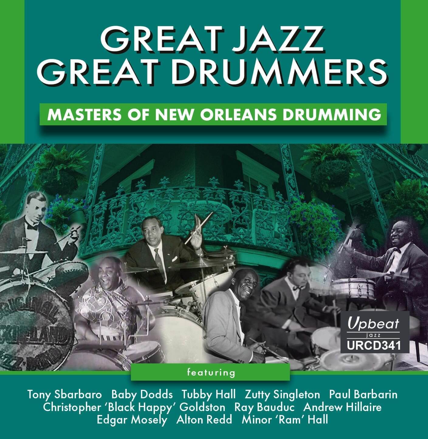 Various Artists - Great Jazz - Great Drummers - Masters Of New Orleans Drumming - CD