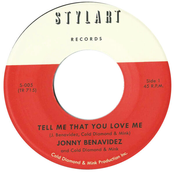 Jonny Benavidez & Cold Diamond & Mink - Tell Me That You Love Me - 7"