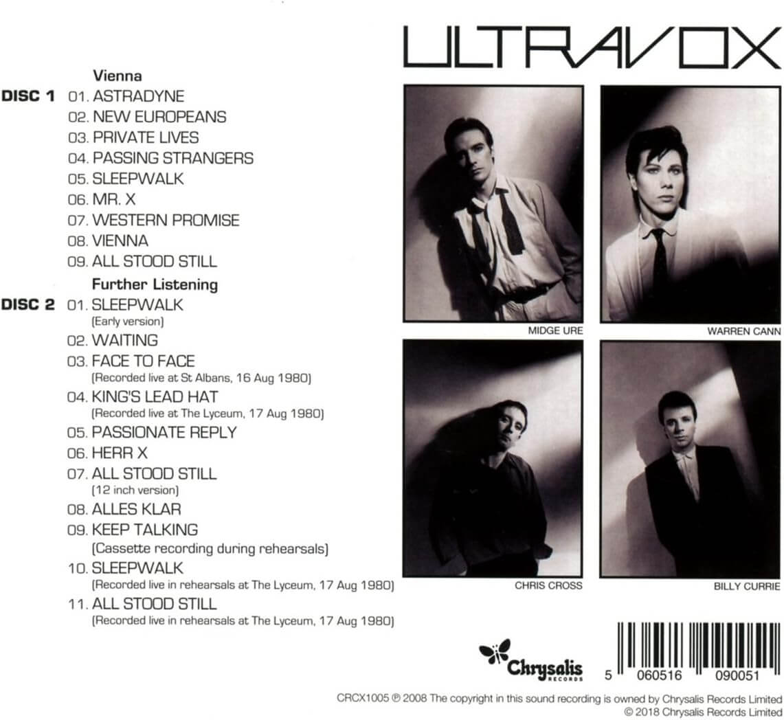 Ultravox - Vienna - CD - Image 2