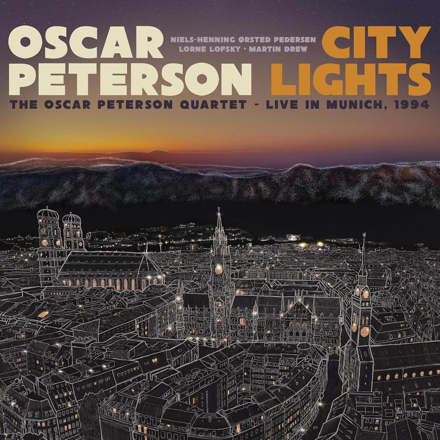 Oscar Peterson - City Lights: The Oscar Peterson Quartet - Live In Munich, 1994 - Vinyl LP