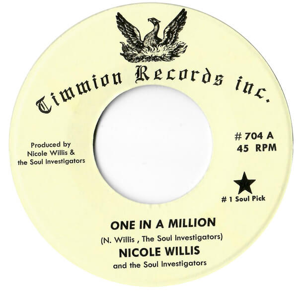 Nicole Willis & The Soul Investigators - One In A Million - 7"