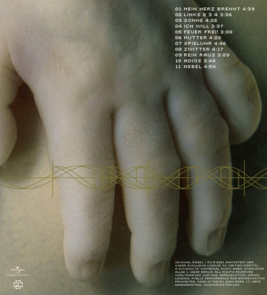 Rammstein - Mutter - CD - Image 2