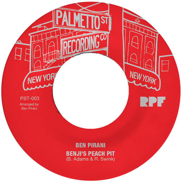 Ben Pirani & Evolfo - Benji's Peach Pit - 7"