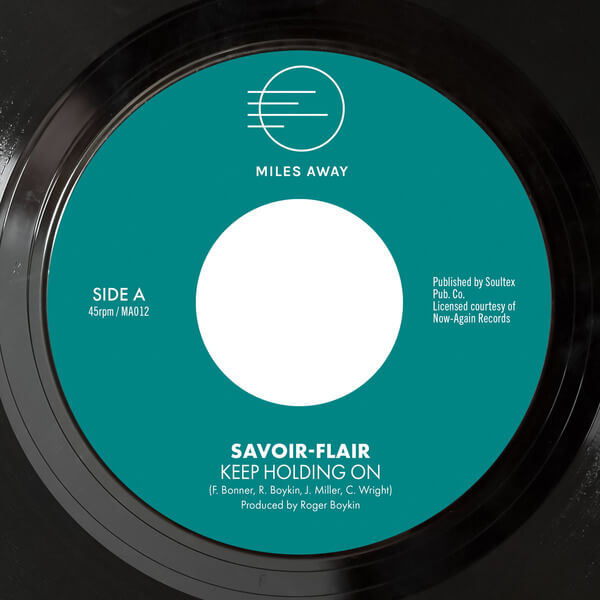 Savoir-Flair - Keep Holding On / You're The Best - 7"