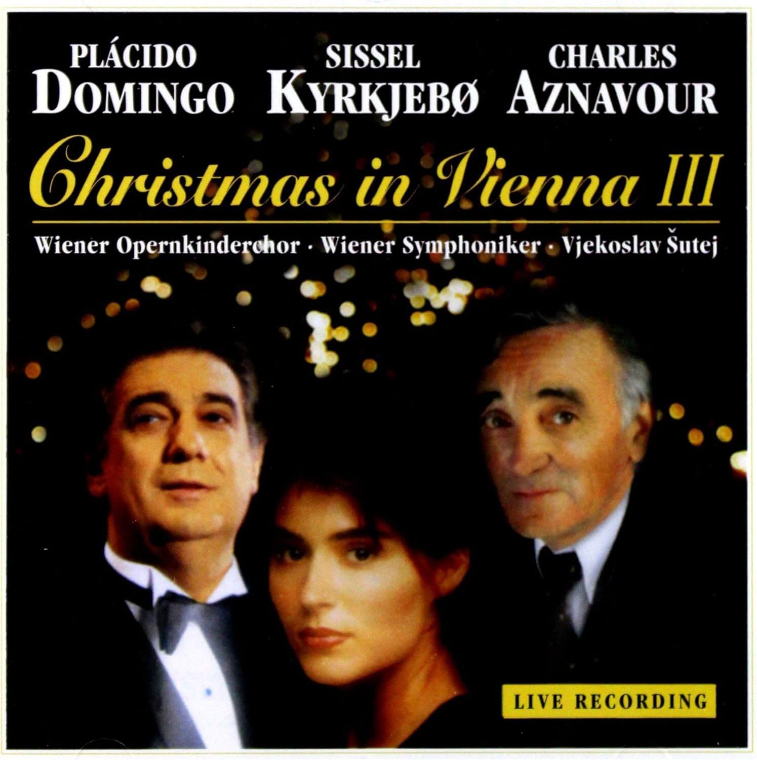 Placido Domingo, Sissel Kyrkjebo, Charles Aznavour - Christmas In Vienna III - CD