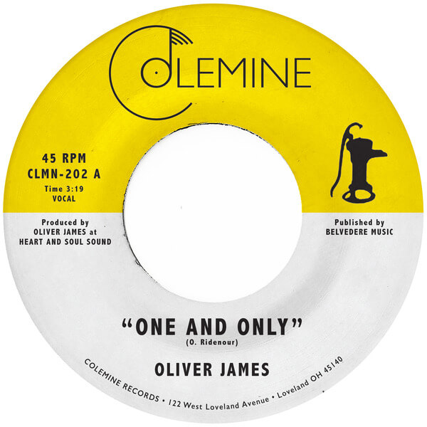 Oliver James - One And Only - 7"