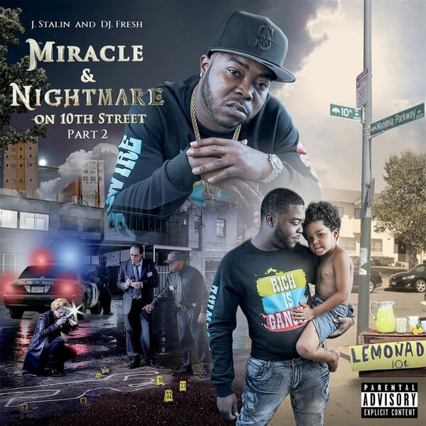 J. Stalin / Dj Fresh - Miracle & Nightmare On 10th St Pt. 2 - CD