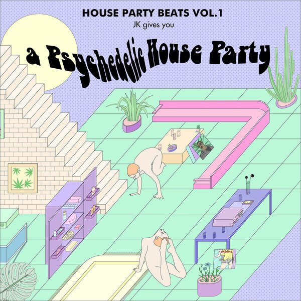 Jk - House Party Beats Vol. 1 - 2LP