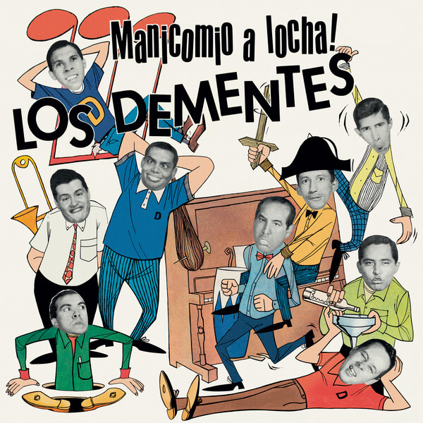 Los Dementes - Manicomio a Locha - LP