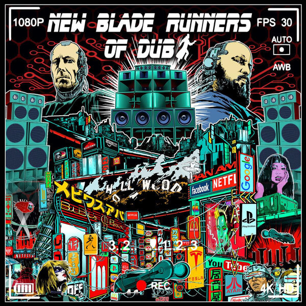 New Blade Runners Of Dub - S/T - LP