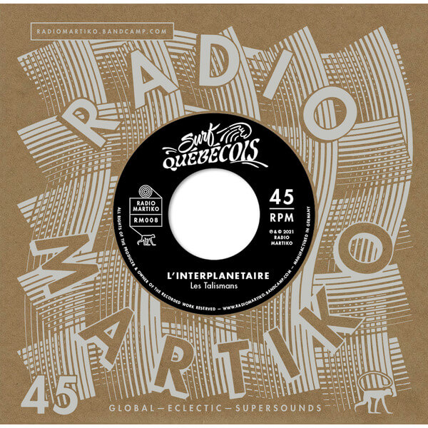 Les Talismans / Les Jaguars - L’interplanetaire / Guitare Jet - 7"