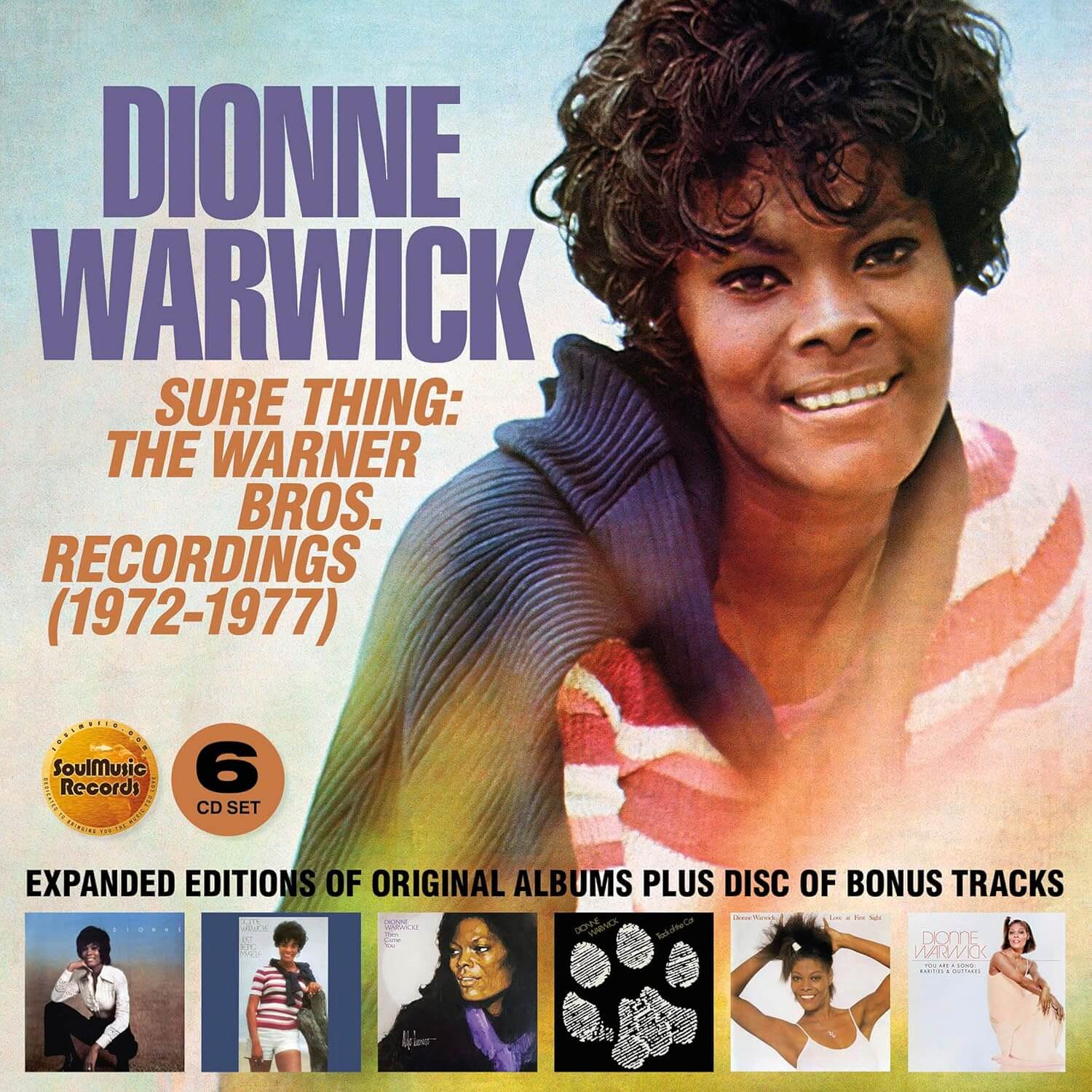 Dionne Warwick - Sure Thing - The Warner Bros. Recordings 1972-1977 - CD
