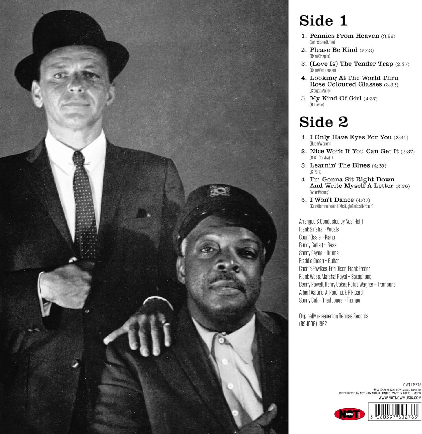 Frank Sinatra & Count Basie - An Historical First - Vinyl LP - Image 2