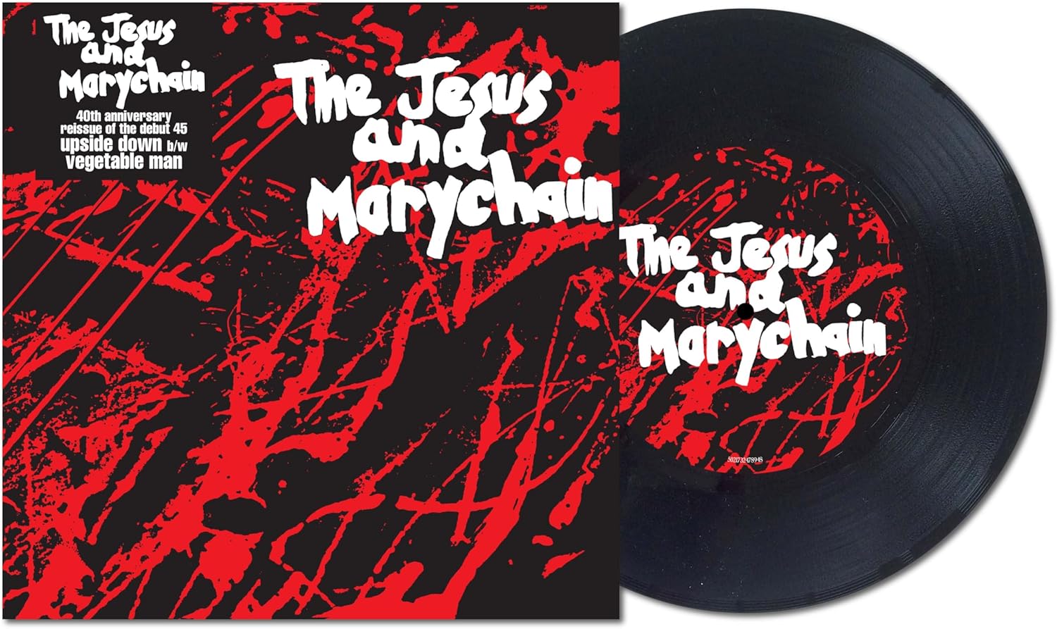 The Jesus And Mary Chain - Upside Down - Vinyl Single 7"