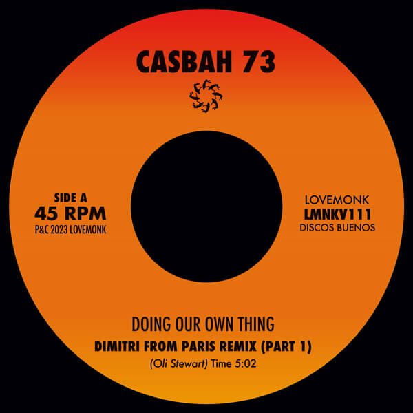 Casbah 73 - Doing Our Own Thing (Dimitri From Paris Remixes) - 7"