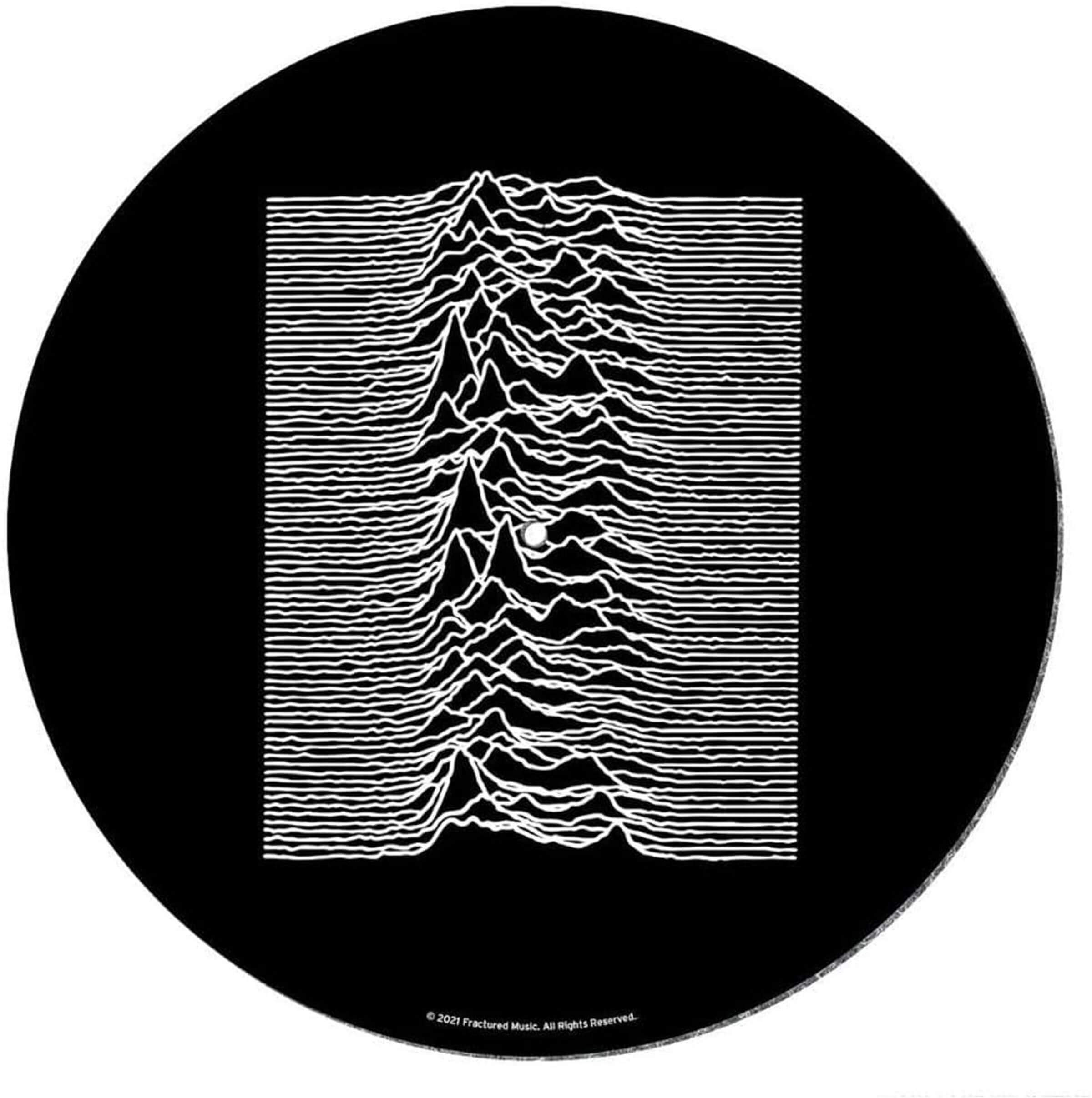 Joy Division Slipmat (Unknown Pleasures)